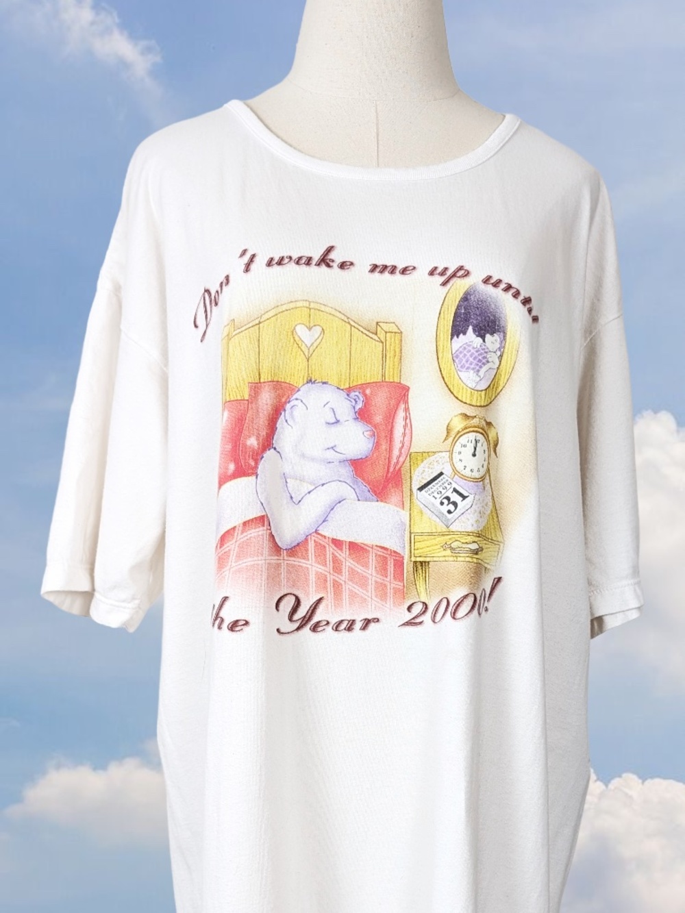 Y2K 2000's Nightgown Pajamas Sleep Dress Nightie Size XL